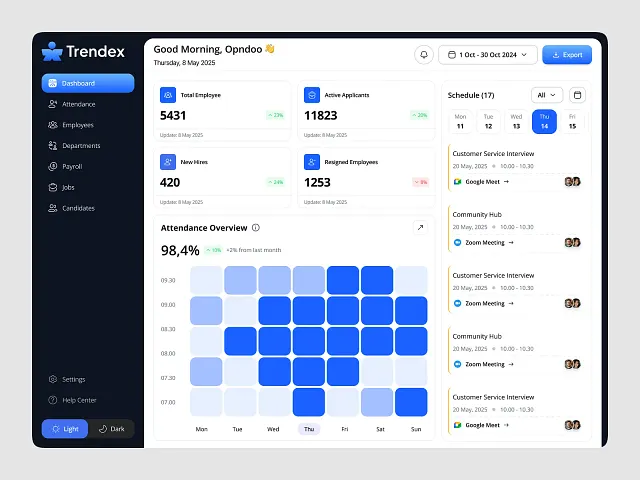 Trendex - HR Management System